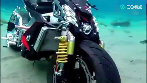 把摩托车放到水下,结果还能骑吗